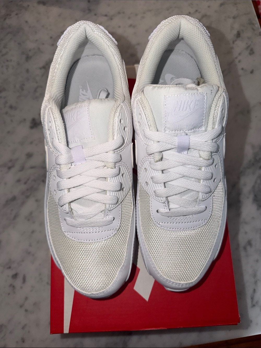 W Air Max 90 - Nike White